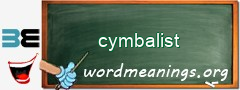 WordMeaning blackboard for cymbalist